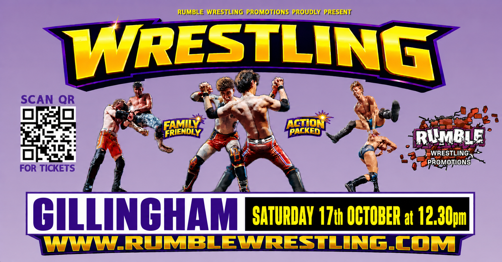 Rumble Wrestling comes to Gillingham 